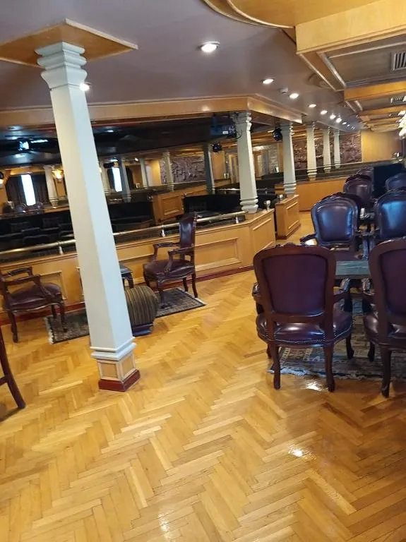 Lounge aboard the MS King Tut I Nile Cruise Nile cruise